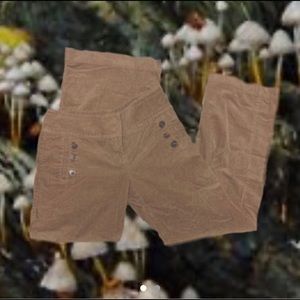 🍄🍂cottagecore brown corduroy wide leg trousers!